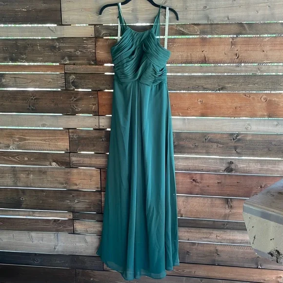 Dresses | Azazie Dark Green Bridesmaid Dress | Poshmark